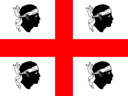 Sarden Flagge